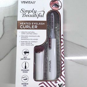 NWT Vivitar PG-V017-RG Simply Beautiful Heated Eyelash Curler